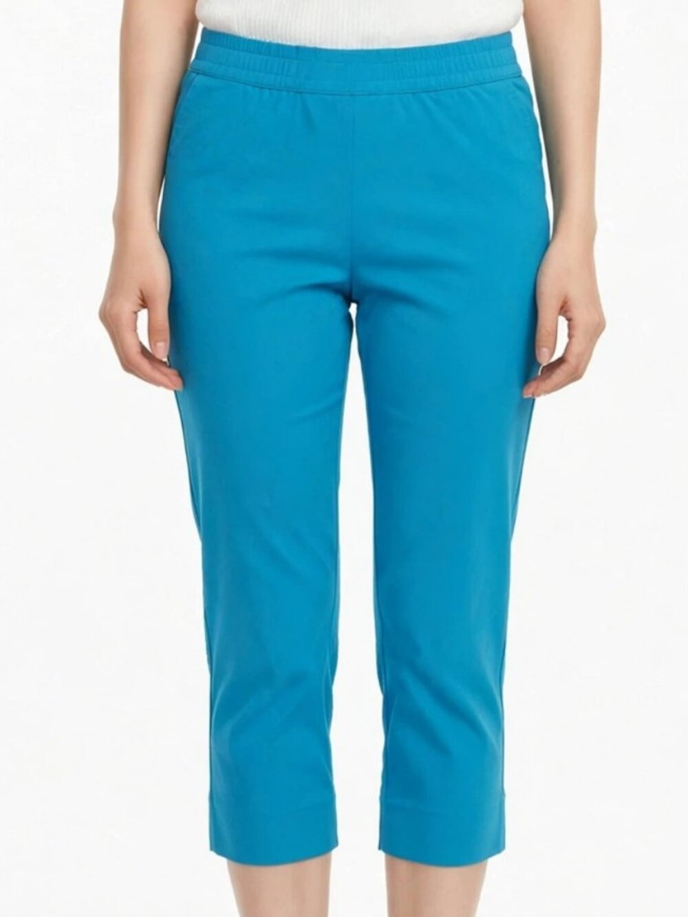 Roz & Ali Capri Womens Size 16 Mid Rise Stretch Capris leggings